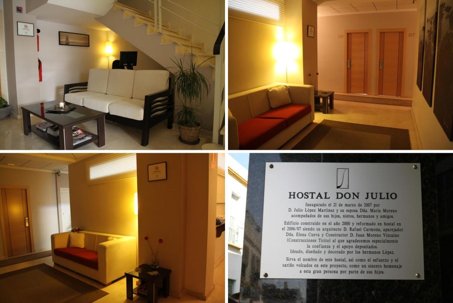 Hostal Don Julio Sanlúcar la Mayor Exterior foto